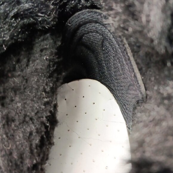 Sz 7.5 Cougar Dubliner Storm Black Suede High Top Sneaker Fur Lined READ VN - Picture 9 of 14